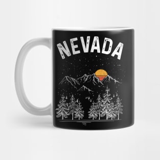 Vintage Retro Nevada State Mug